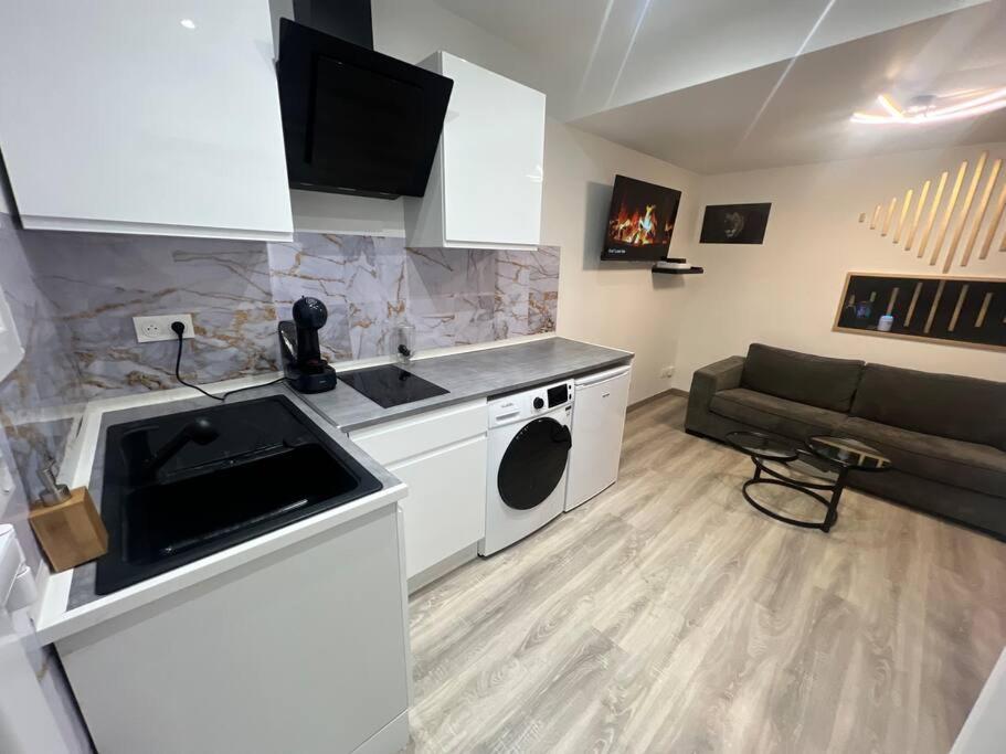 Maison Appartement Triplex Avec Jacuzzi Et Sauna Saint-Etienne  Dış mekan fotoğraf