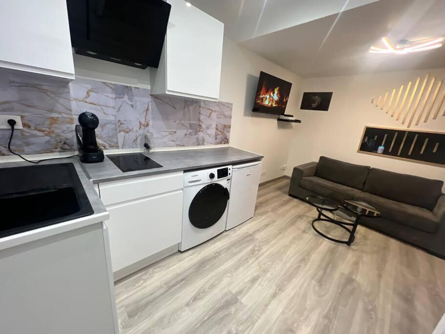 Maison Appartement Triplex Avec Jacuzzi Et Sauna Saint-Etienne  Dış mekan fotoğraf