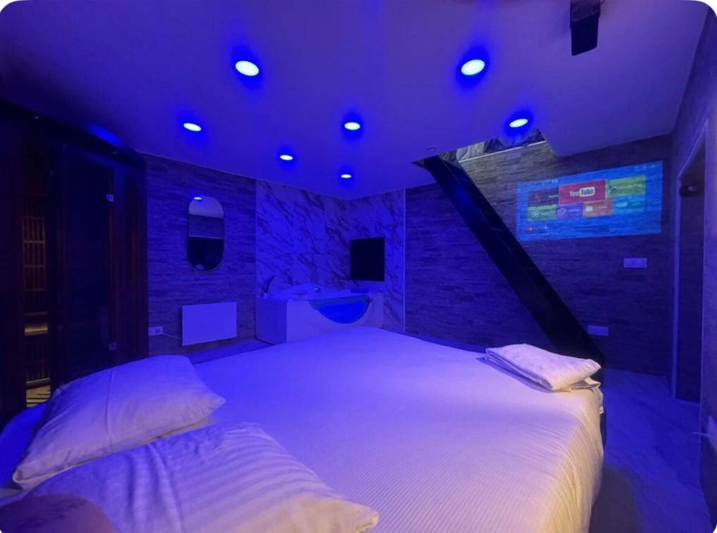 Maison Appartement Triplex Avec Jacuzzi Et Sauna Saint-Etienne  Dış mekan fotoğraf
